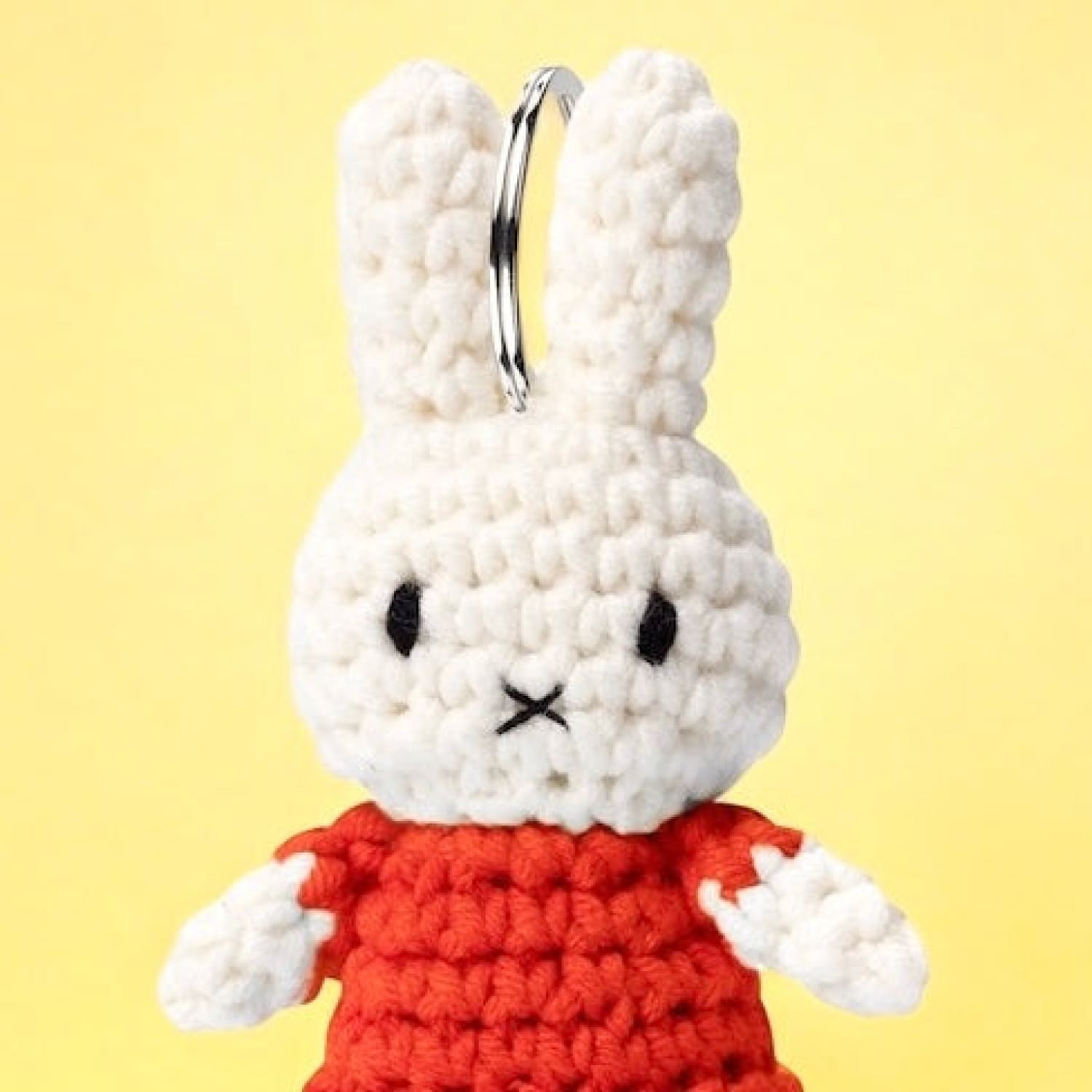 Crocheted Miffy Keychain Accessory - Bff Gifts - Bunny