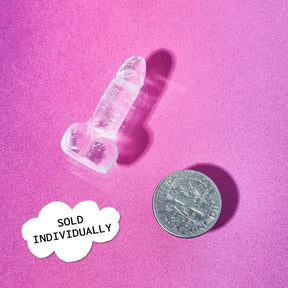 Crystal Lil Richard Phallus Amethyst - April Fools -