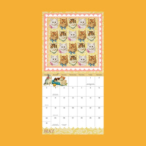 Cynthia Hart’s Victoriana Cats Mini Wall Calendar 2026