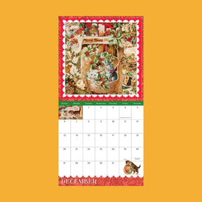 Cynthia Hart’s Victoriana Cats Mini Wall Calendar 2026