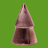 Cypress & Fir Mercury Stacked Tree Candle Candle