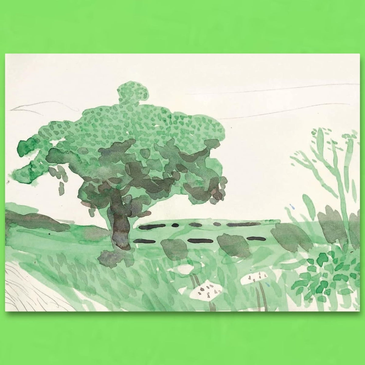 David Hockney: a Yorkshire Sketchbook Art Book - Coffee