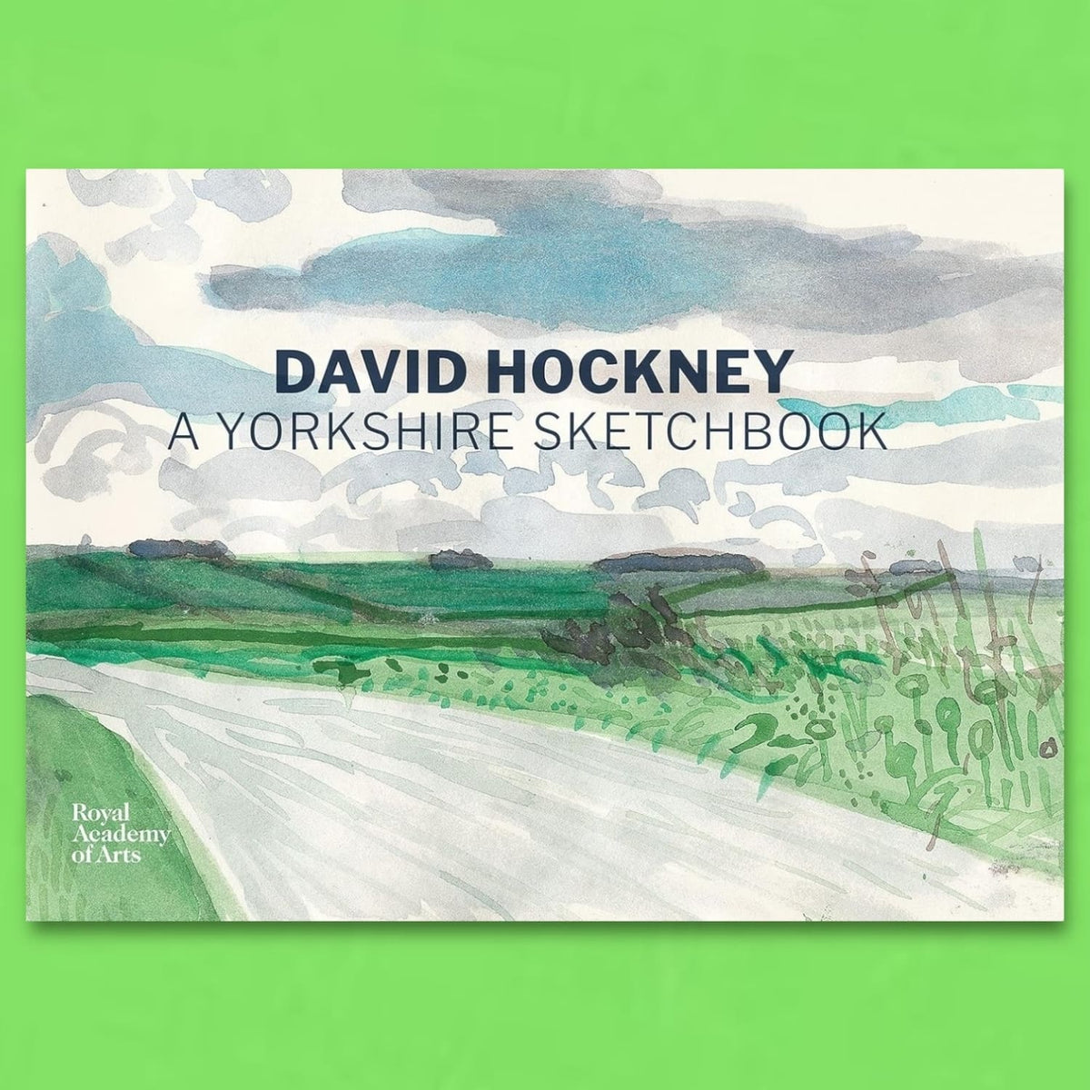 David Hockney: a Yorkshire Sketchbook Art Book - Coffee