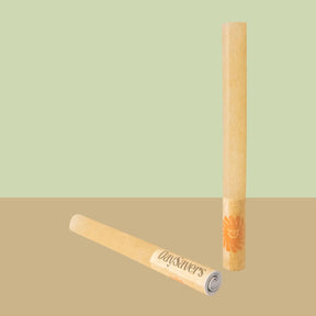 Natural Brown Pre Roll Tubes with Spiral Filter Tips