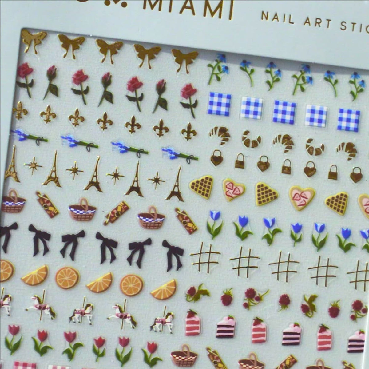 Deco Miami Nail Art Stickers 90s Baby - Bff Gifts - Body -