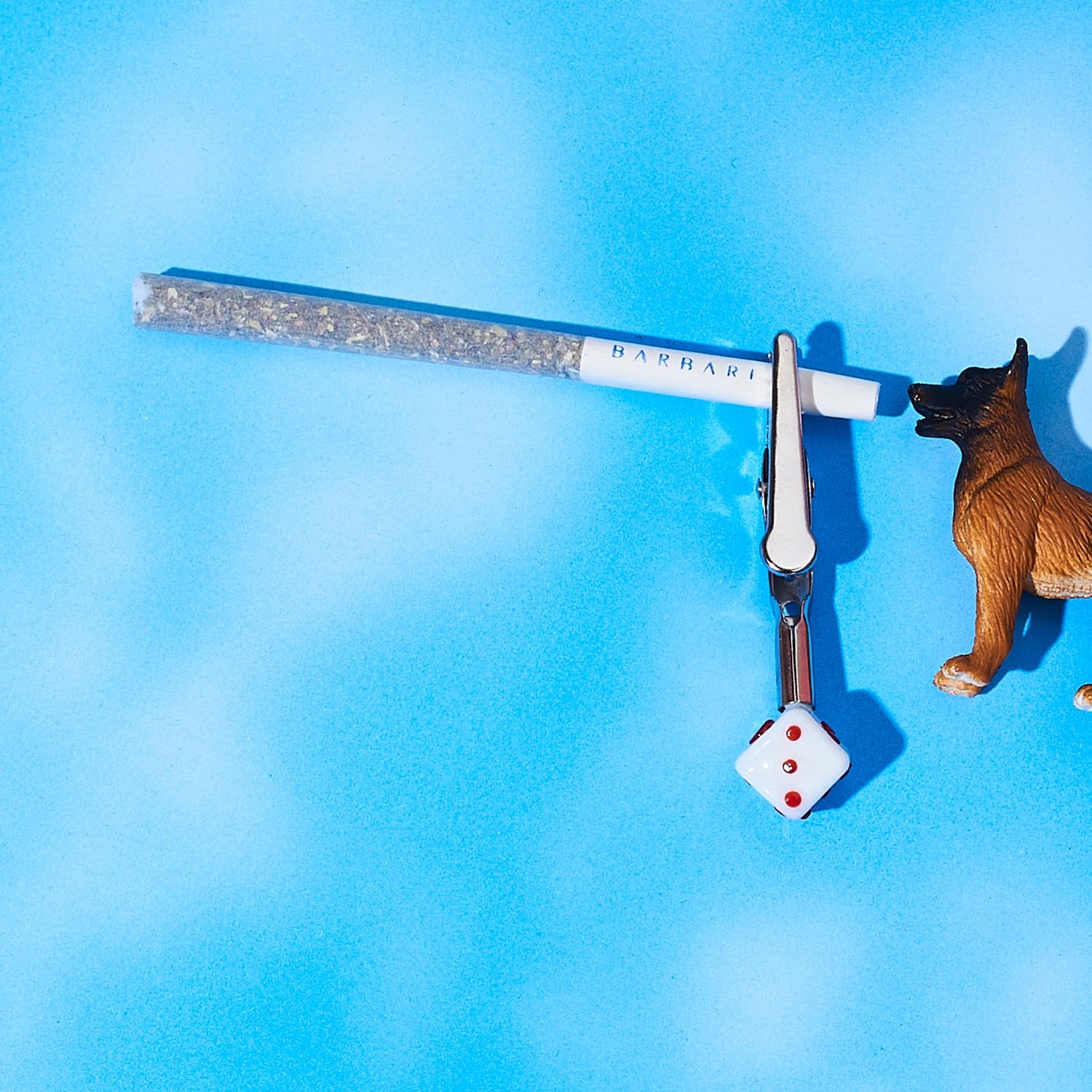 Dice Roach Clip 420 - Smoke