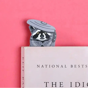 Die Cut Raccoon Bookmark | Friends Nyc Brooklyn Ny