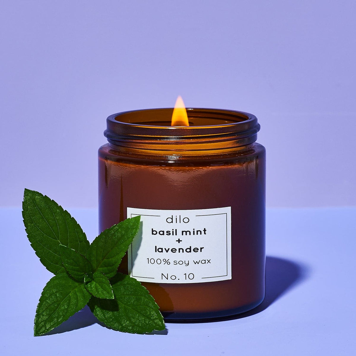 Dilo - Basil Mint And Lavender Mini Candle Basil - Candle - 