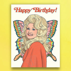 Dolly 70’s Butterfly Greeting Card Butter - Celeb