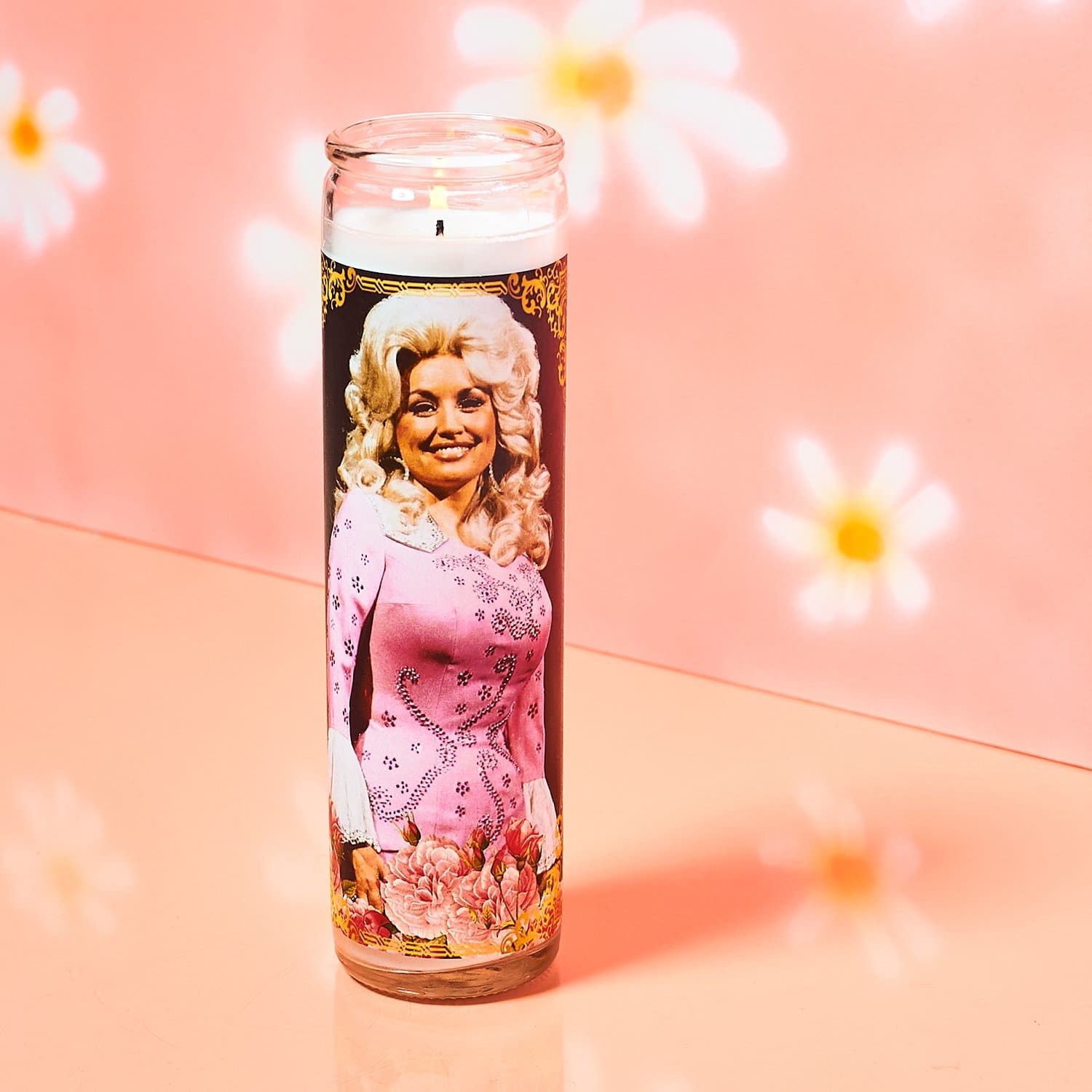 Dolly Parton Pillar Candle Bobbyk - Candle - Celeb - 