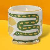 A Dopo Ceramic Candle Black Cedar and Fig - Boxed - Cactus