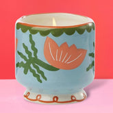 A Dopo Ceramic Candle Black Cedar and Fig - Boxed - Cactus