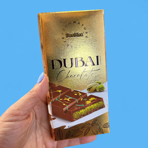 Dubai Chocolate Bar - Authentic Turkish Pistachio Kadayif