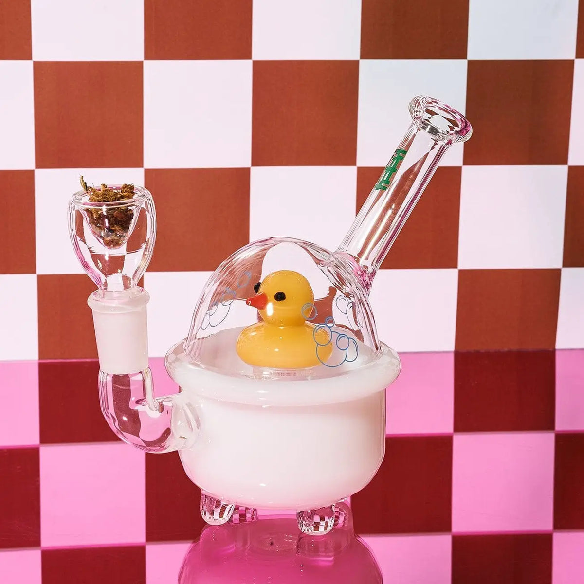 Ducky Bubbler Bong Aesthetic - Smoke Animal Novelty Big