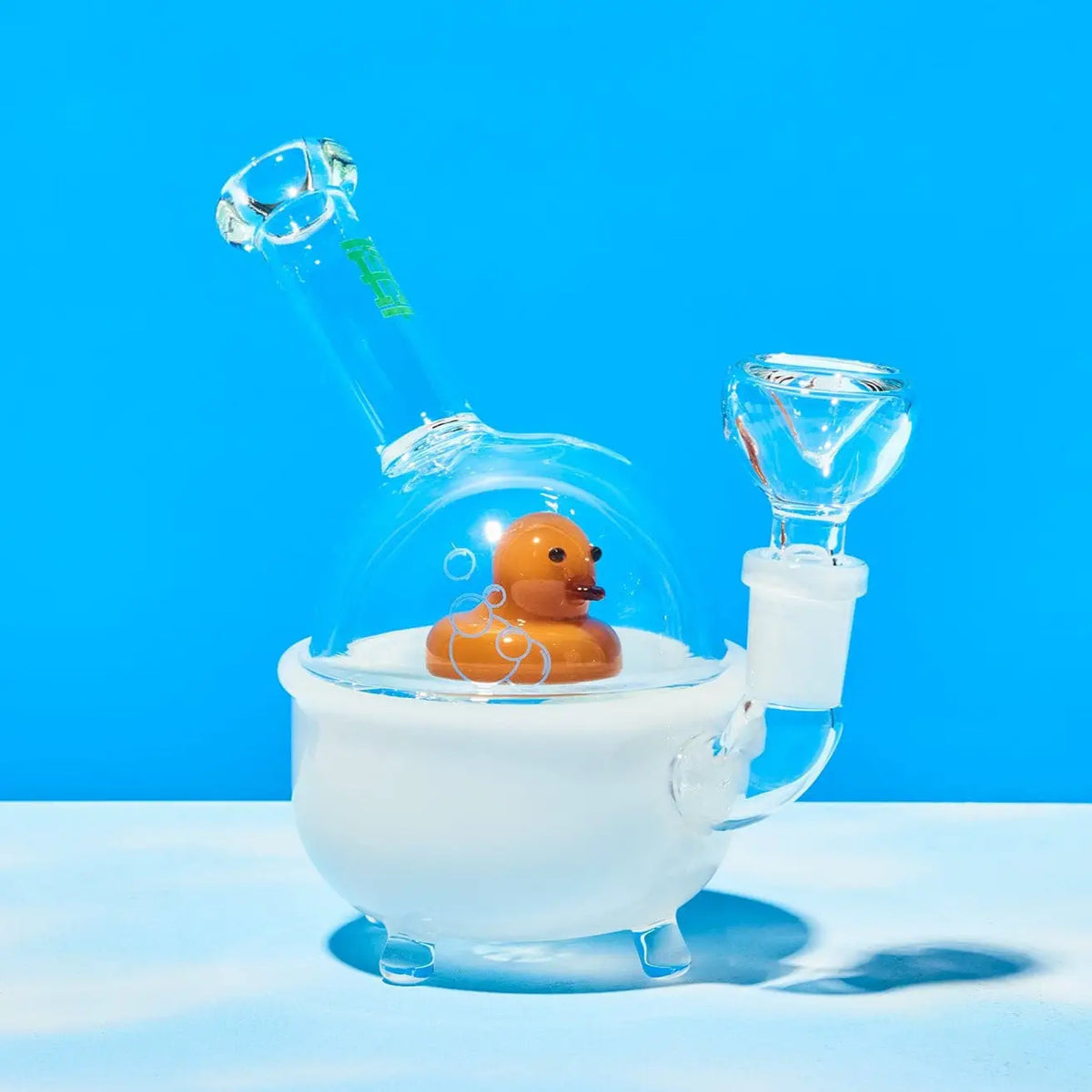 Ducky Bubbler Bong Aesthetic Bong - Smoke - Animal Novelty
