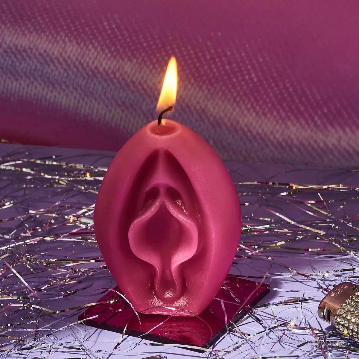 Eden’s Vagina Candle - Vanilla Scented Rose | Friends Nyc