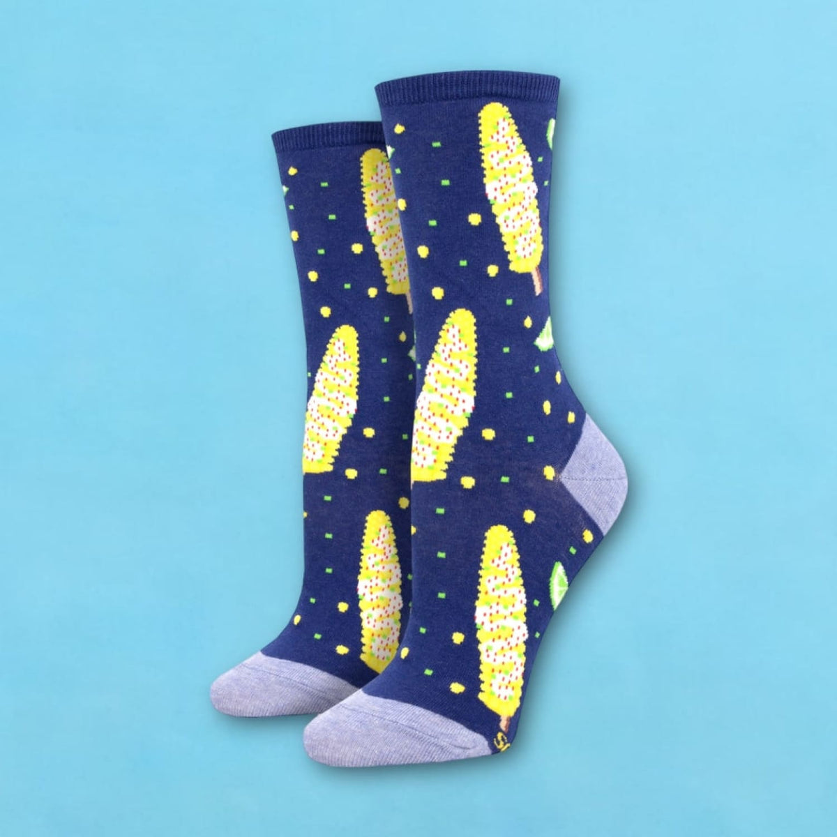 Socksmith Socks Women’s Elote Navy Groupbycolor - Novelty