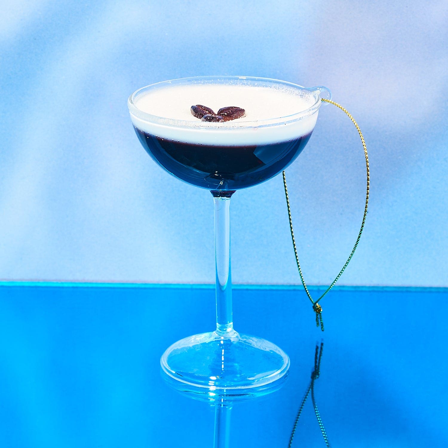 Espresso Martini Ornament Cocktail Ornament - Espresso