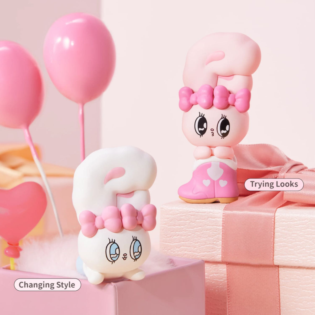 Esther Bunny Little Vlog Series Face Blind Box Box