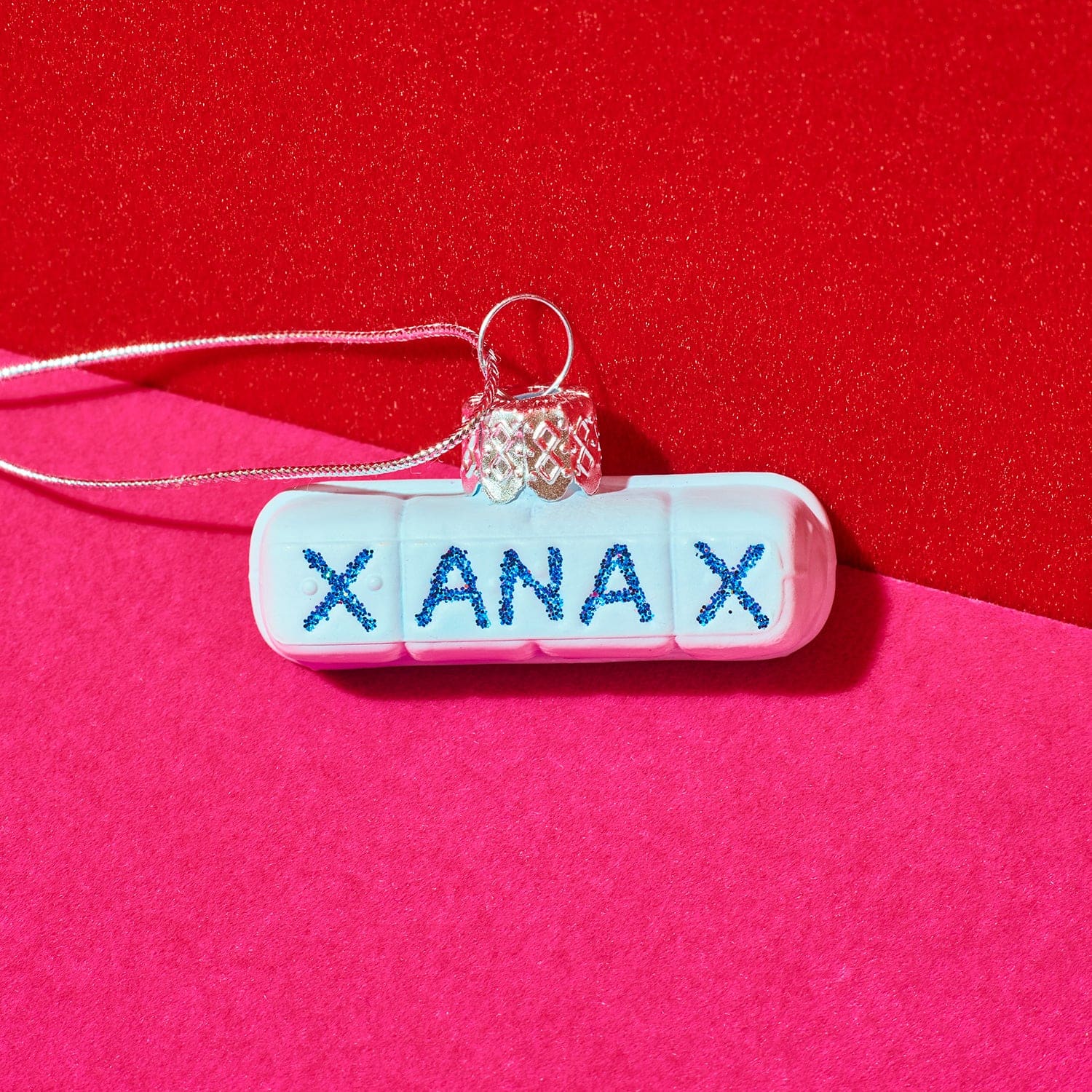 Extra Strength Xanax Ornament Anxiety Humor - Christmas
