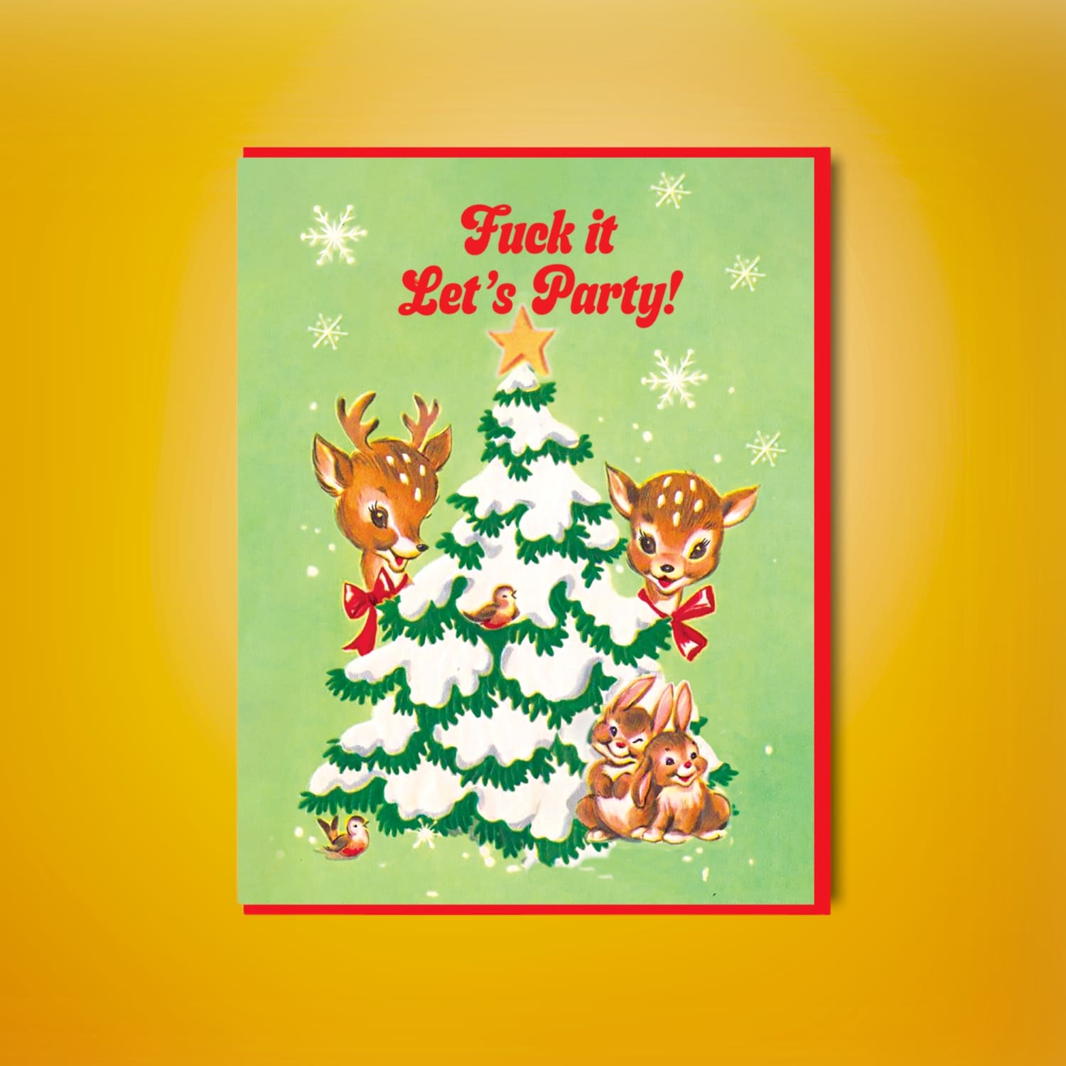 Eff It Let’s Party Holiday Card Holidaycards22