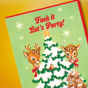 Eff It Let’s Party Holiday Card Holidaycards22