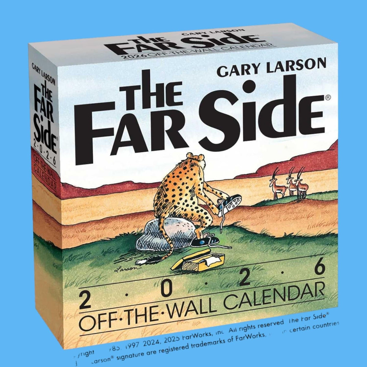 The Far Side 2026 off the Wall Day to Calendar Calendar
