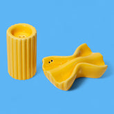 Farfalle & Macaro Pasta Salt and Pepper Shakers Ceramic