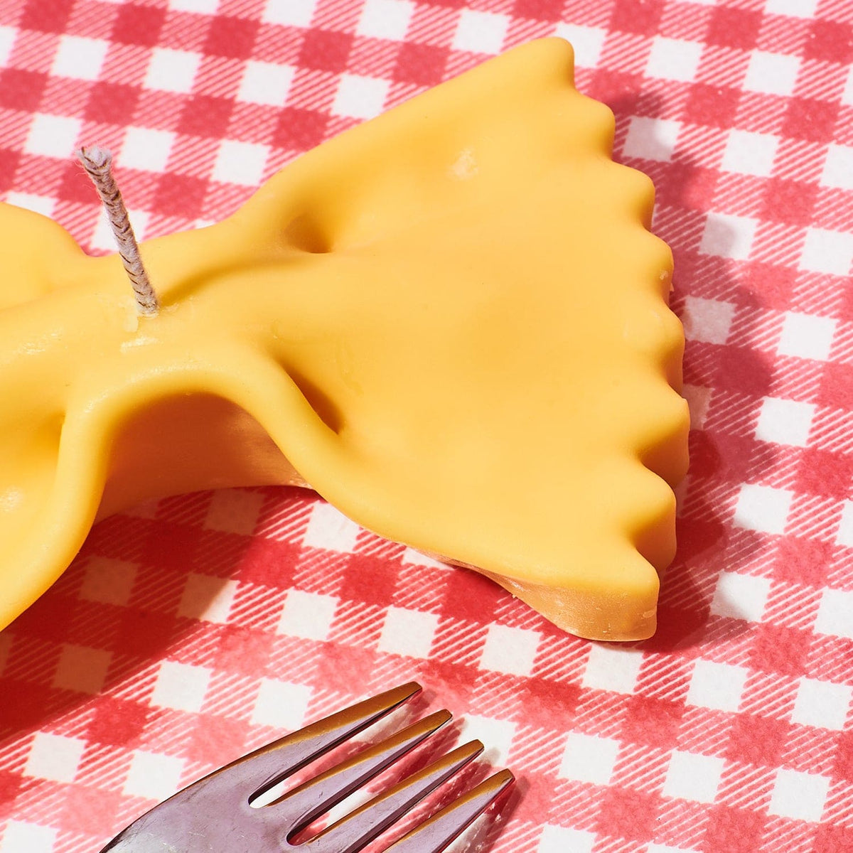Farfalle Pasta Candle Candle - Funny Food - Groupbycolor -