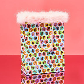 Faux Fur Dirty Penis Gift Bag - Small Bachelorette Gifts