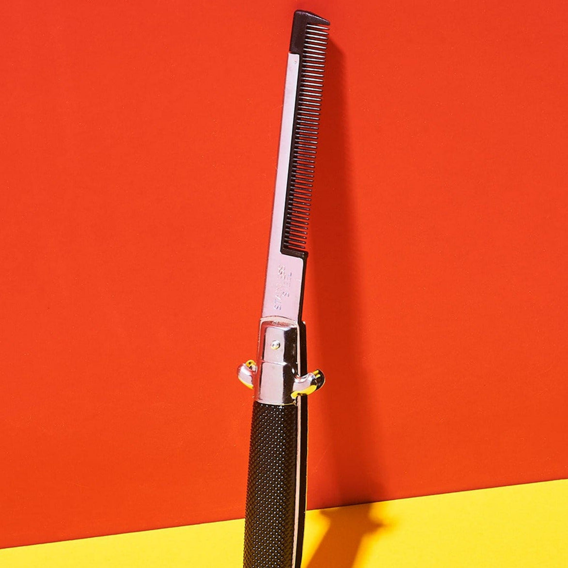 Faux Switchblade Folding Pocket Comb | Gifts at Friends NYC in