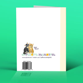 A**hole Cats Birthday Card - Gifts Cat Lover Eco Friendly