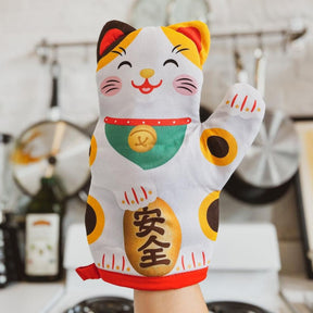 Feline Lucky - Oven Mitt Kitchen and Drink - Mmi - Web1024