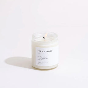 Fern + Moss Soy Wax Candle Brooklyn - Candle - Gift Guide