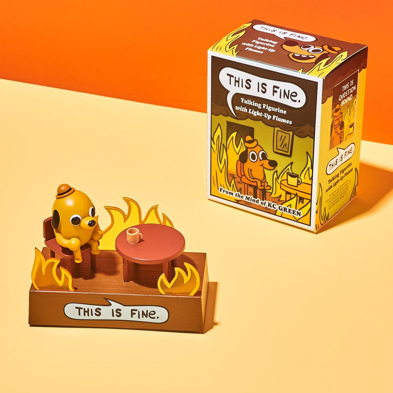 This is Fine Talking Figurine Comic - Gag Gift