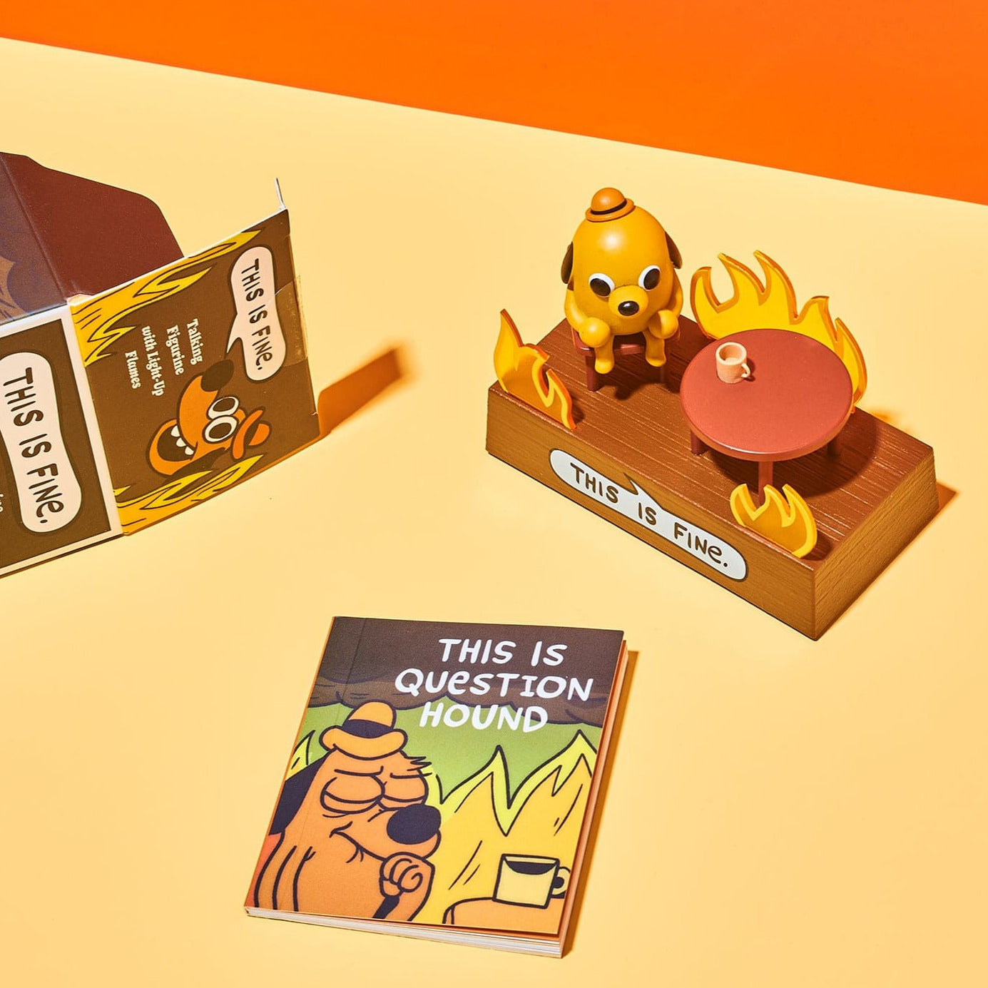 This is Fine Talking Figurine Comic - Gag Gift