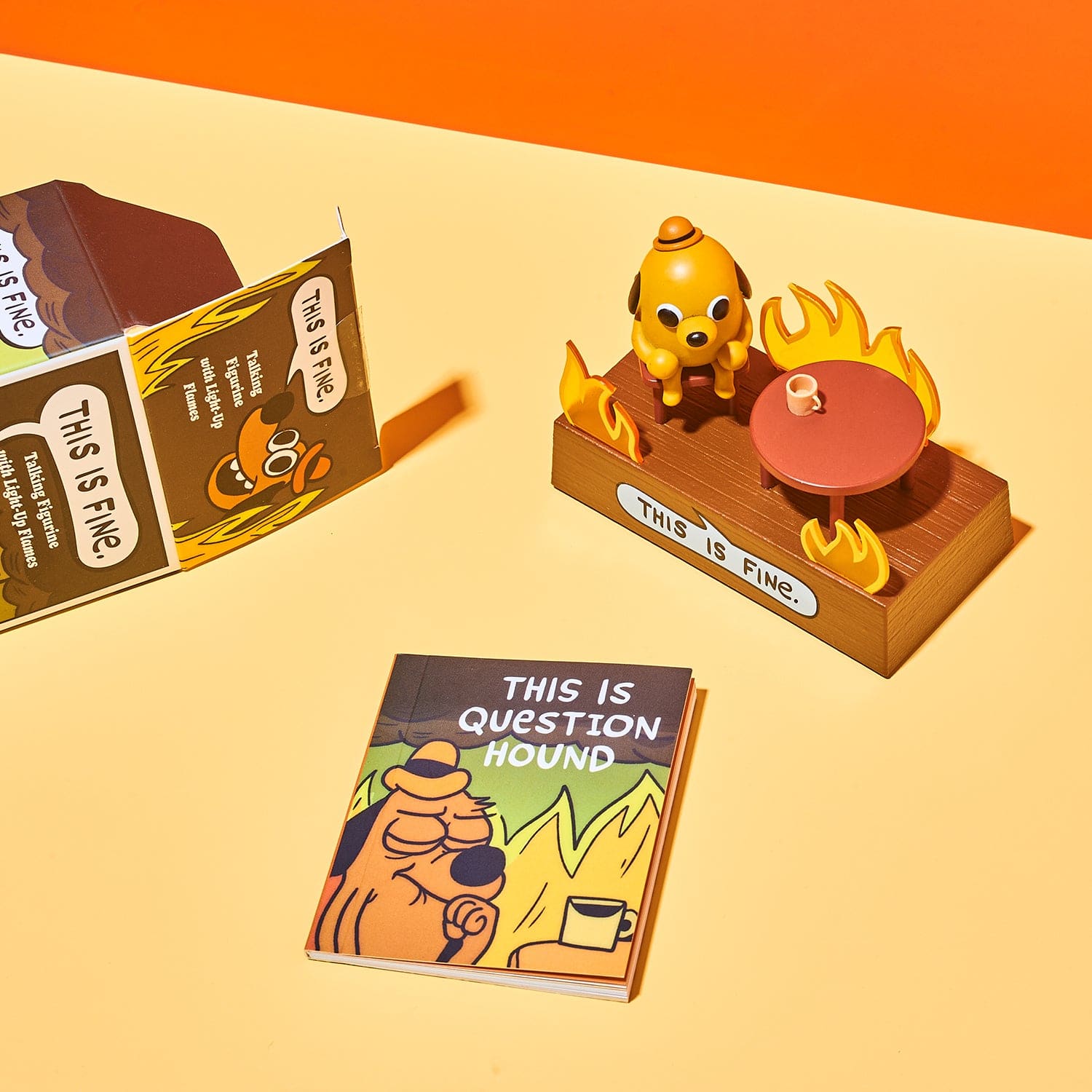 This is Fine Talking Figurine Comic - Gag Gift