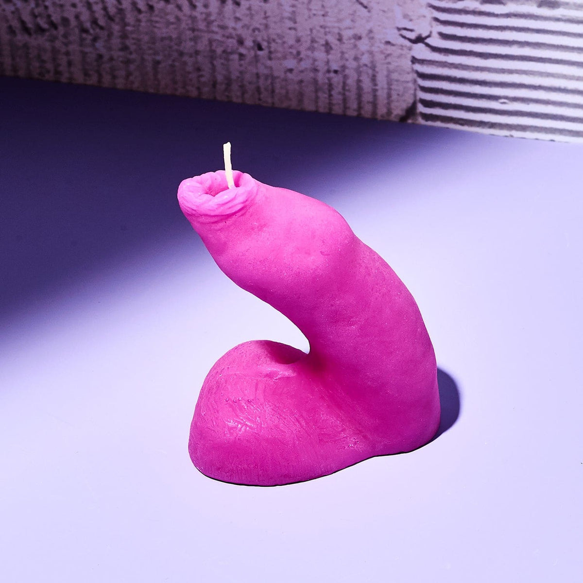 Flaccid Phallus Candle - Pink Boyfriend Gifts - Candle -