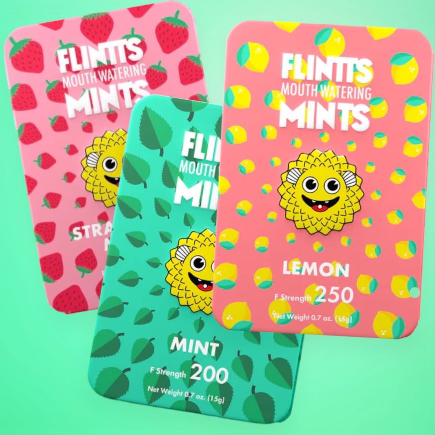 Flintt’s Mints Cute Girly Smoke Shop - Dry Mouth - Mints -