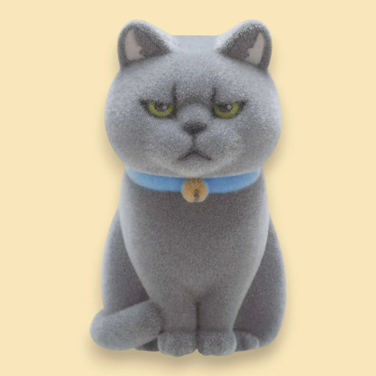 Flocked Cats in Paper Bags Blind Box - 6 Designs | Friends