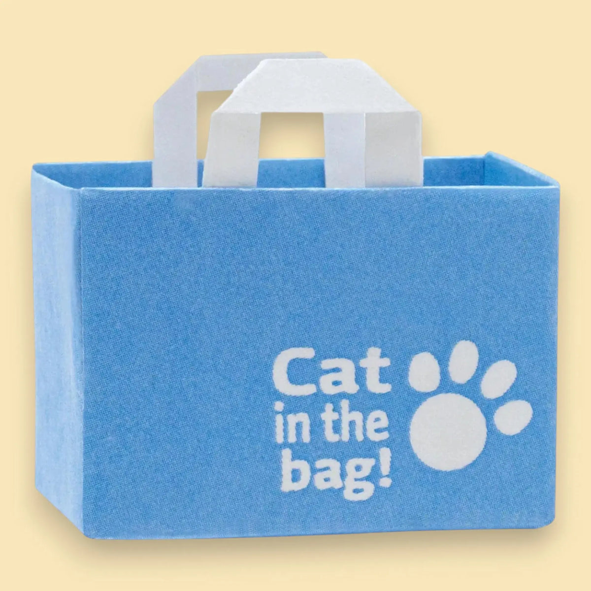 Flocked Cats in Paper Bags Blind Box - 6 Designs | Friends