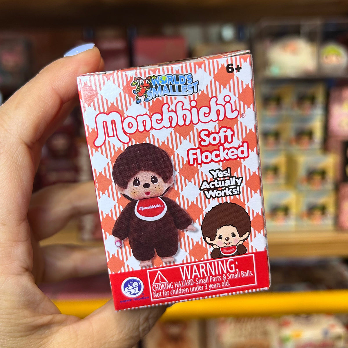 Flocked Monchhichi Blind Box - Vintage Kawaii Collectible