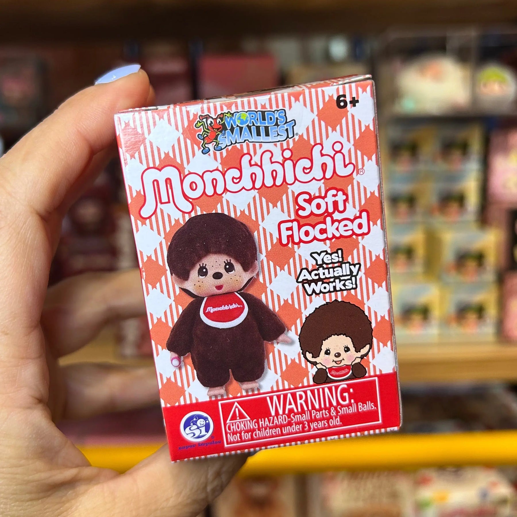 Flocked Monchhichi Blind Box - Vintage Kawaii Collectible