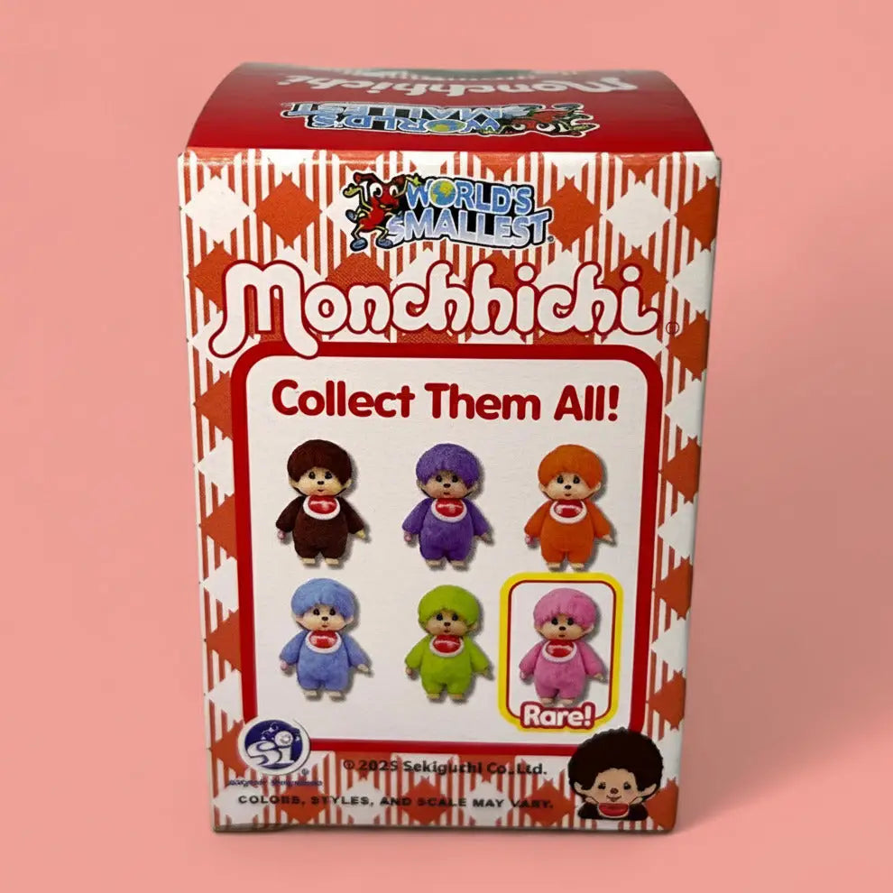 Flocked Monchhichi Blind Box - Vintage Kawaii Collectible
