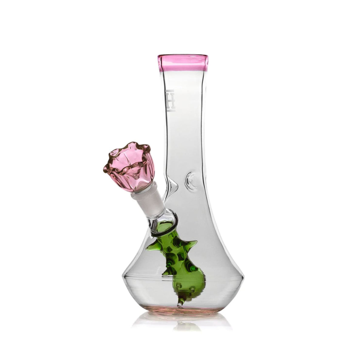 Flower Vase Bong - Pink Aesthetic Floral Home Accent Smoke