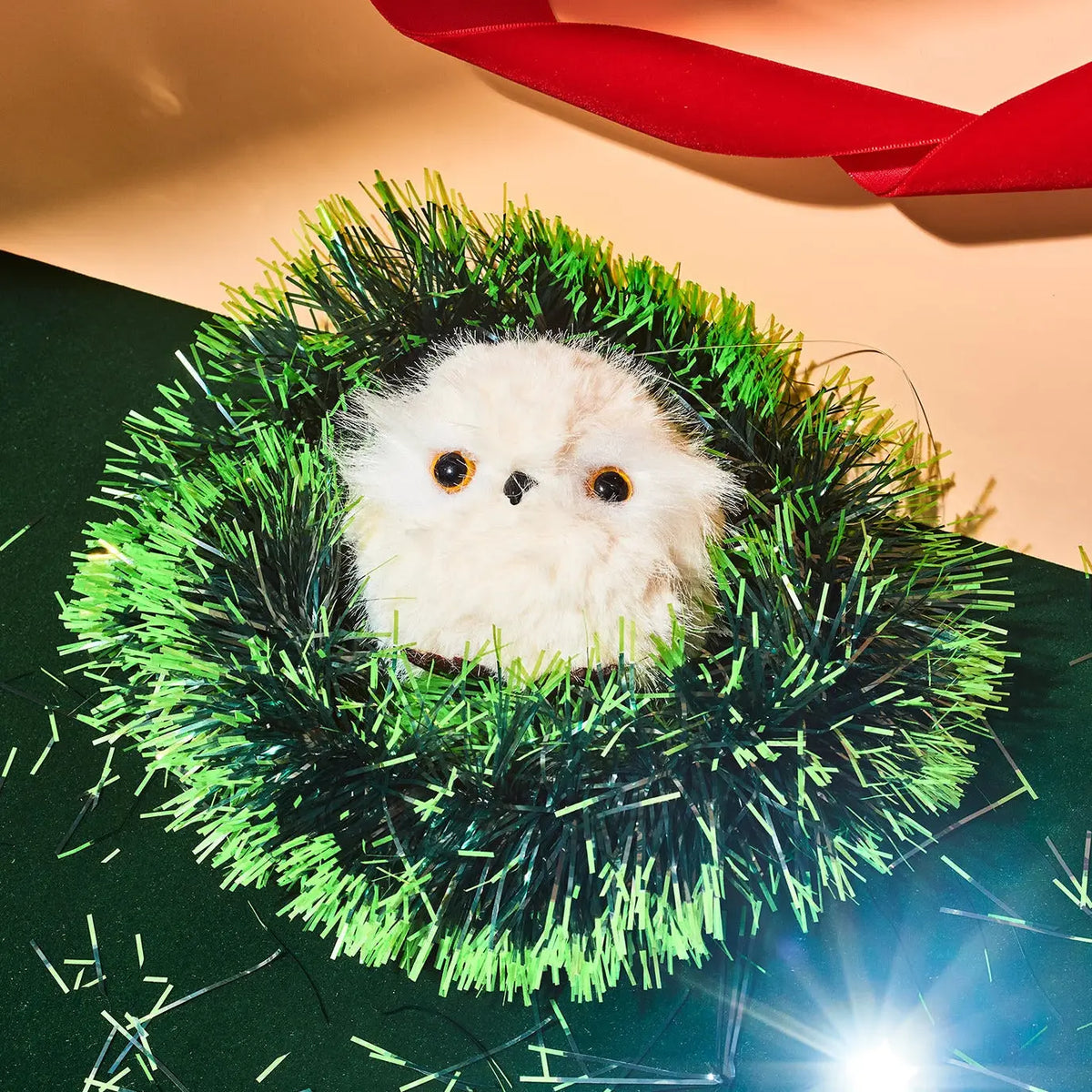 Fluffy Owl Ornament | Christmas Ornaments at Friends Nyc