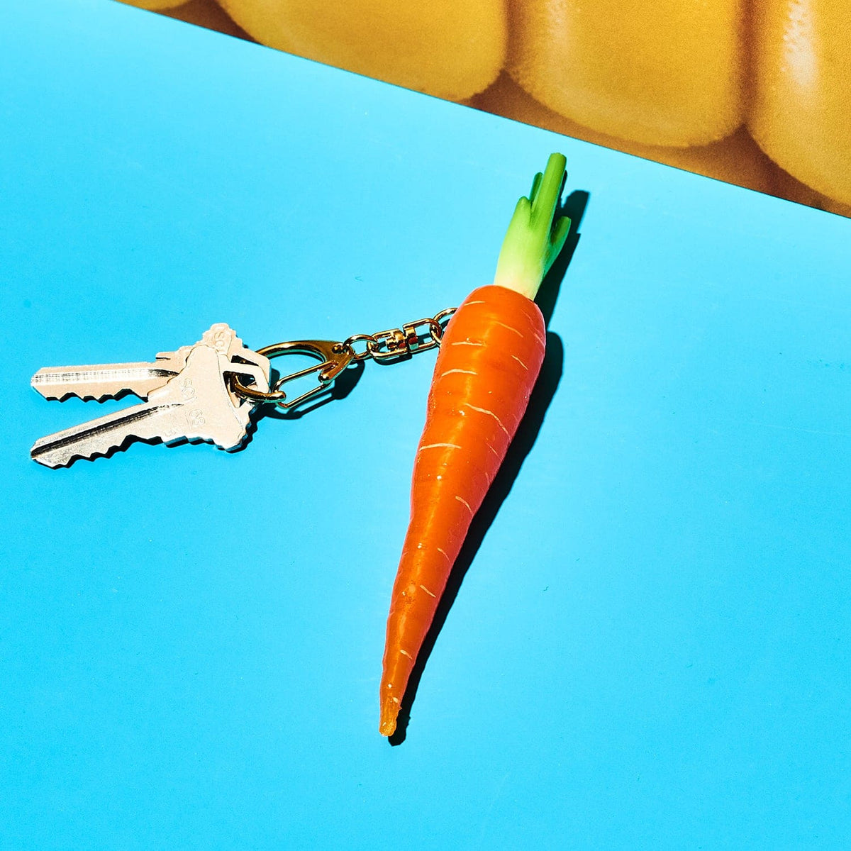 Carrot Food Keychain Accessory - Carrot - Food Novelty -
