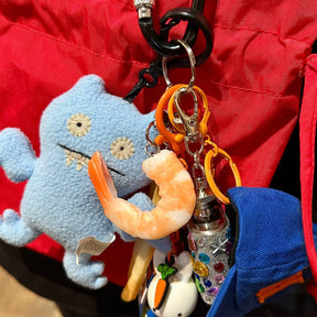 Food Keychain - Shrimp - Plain | Novelty at Friends Nyc