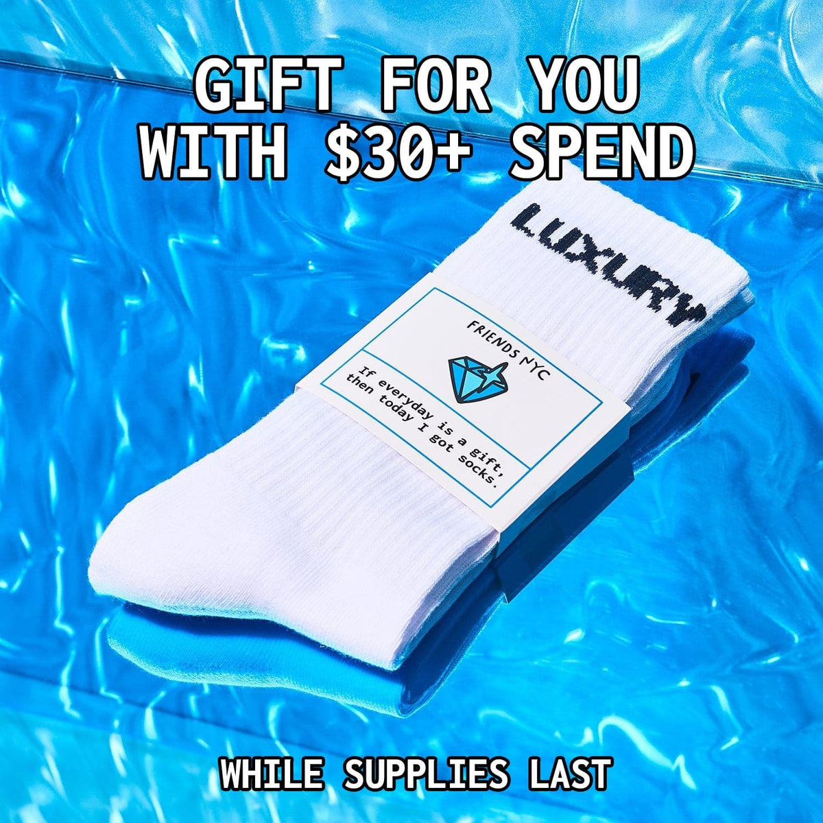 Free Gift with Purchase - Luxury Tube Socks __hidden