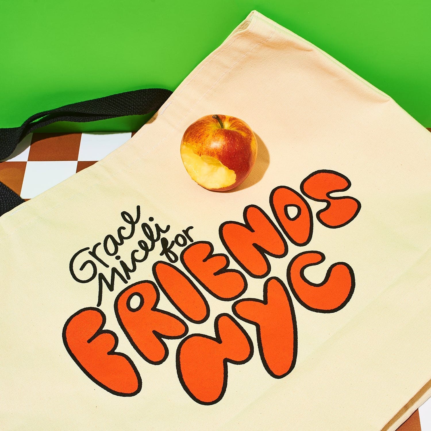 Free Gift with Purchase Nyc Apple Tote Bag - Grace Miceli x